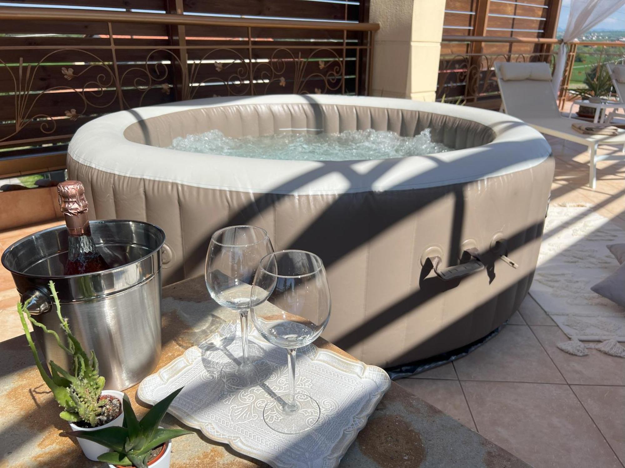 Doormat# Wait 'N Sea, Jacuzzi, Luxury Stone House Διαμέρισμα Επανωμή Εξωτερικό φωτογραφία