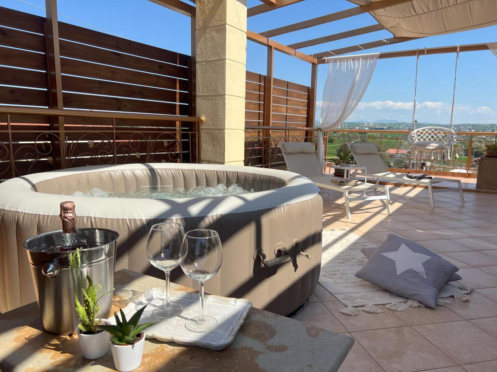 Doormat# Wait 'N Sea, Jacuzzi, Luxury Stone House Διαμέρισμα Επανωμή Εξωτερικό φωτογραφία